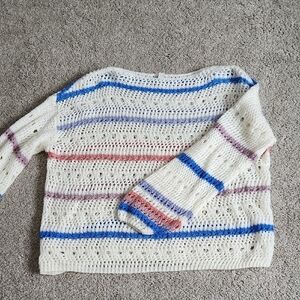 Cato Multicolor Striped Women's Sweater